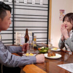 『巨乳』 会社の飲み会で終電を逃した僕に「うちに泊まっていきます？」と巨乳の後輩女子が小悪魔な囁き。部屋着の胸チラ誘惑に負けて何度もSEXした 藤森里穂 【FANZA】