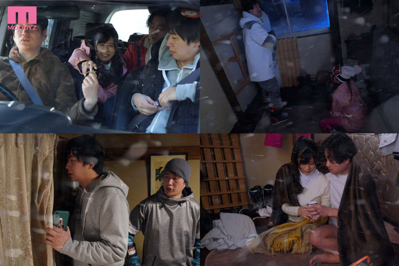 『巨乳』 雪山遭難NTR ～カレを見失い吹雪の中、チャラ男と体温を分け...