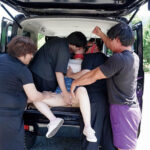 『巨乳』 変態男達による野外露出調教 神チチ爆乳！羞恥快楽輪● 聖璃とあ 【FANZA】