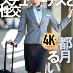 『巨乳』 憧れのスチュワーデスと性交 都月るいさ 【FANZA】