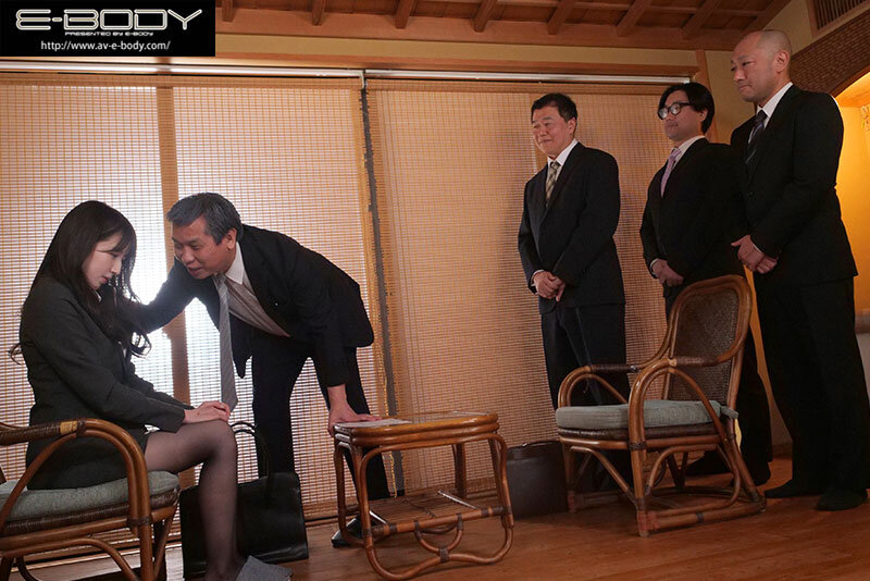 『巨乳』 身代わり性接待 エリート美人社長は会社を守る為取引先のオヤジ...