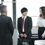 『巨乳』 社長夫人、新卒社員を連れ回す私欲の中出し出張旅行 松本翔子 【FANZA】