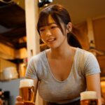 『巨乳』 ド田舎の居酒屋の看板巨乳娘は終電逃がすと酒とセックスしかヤルことが無い 羽咲みはる 【FANZA】
