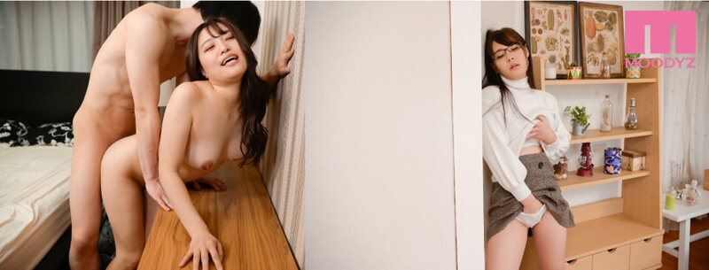 『巨乳』 薄壁から聞こえる隣人の爆音ピストンSEXに欲情して逆夜●いN...