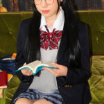 『巨乳』 巨乳図書委員のむっつりオナホちゃん 栗畑なずな 【FANZA】