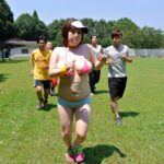 「ぽっちゃり」 エッチな教育実習生の汗かき豊満ジョギング 小泉麻由 『FANZA』