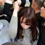 「ぽっちゃり」 痴●されてもしょうがないムチムチワンピースで満員電車に乗り込み触られて喜ぶ変態女 『FANZA』