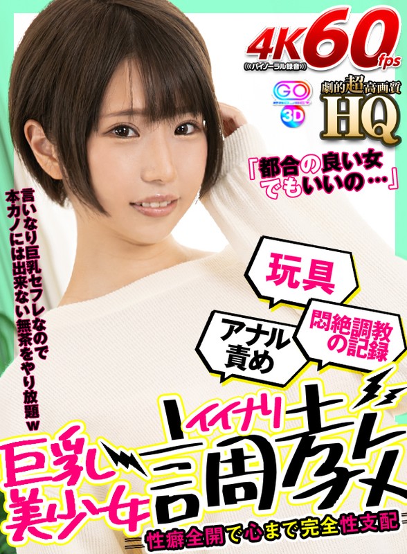〈アナル〉 【VR】HQ 劇的超高画質 巨乳美少女イイナリ調教「都合の...
