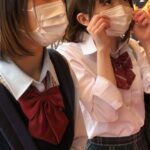 〈アナル〉 噂の歌舞伎町Wアナル少女2人組 オジサン4人と4穴生中出しSEX（6P乱交） 〈尻フェチ〉