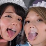 〈アナル〉 アナル舐め舐めメイド 椎名そら 泉りおん 〈尻フェチ〉