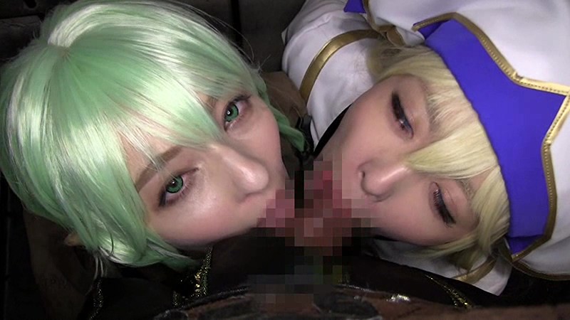 〈アナル〉 美少女冒険者エルフ＆女神官×アナル＆マ●コ2穴中出しファッ...