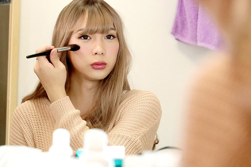 〈アナル〉 独占DEBUT 初撮り初女装 Reina 〈尻フェチ〉