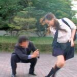 〈アナル〉 THE 襲撃 野外 素人美女に突然イタズラ襲撃！！ 〈尻フェチ〉