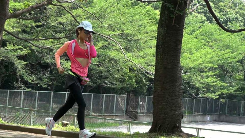 〈アナル〉 受精中毒ジョガー 藤里涼子 〈尻フェチ〉