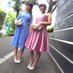 〈アナル〉 結婚式帰り×美女ナンパ 〈尻フェチ〉