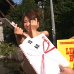 〈アナル〉 草津でつかまえた素人娘と混浴温泉野球拳 〈FANZA〉