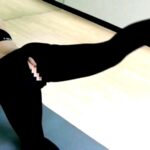 〈アナル〉 ヨガスパッツ盗撮 肛門丸見え映像流出 〈FANZA〉