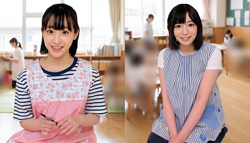 〈アナル〉 とってもかわいい保育士の皆さん！童貞くんにピンクの乳首をチ...