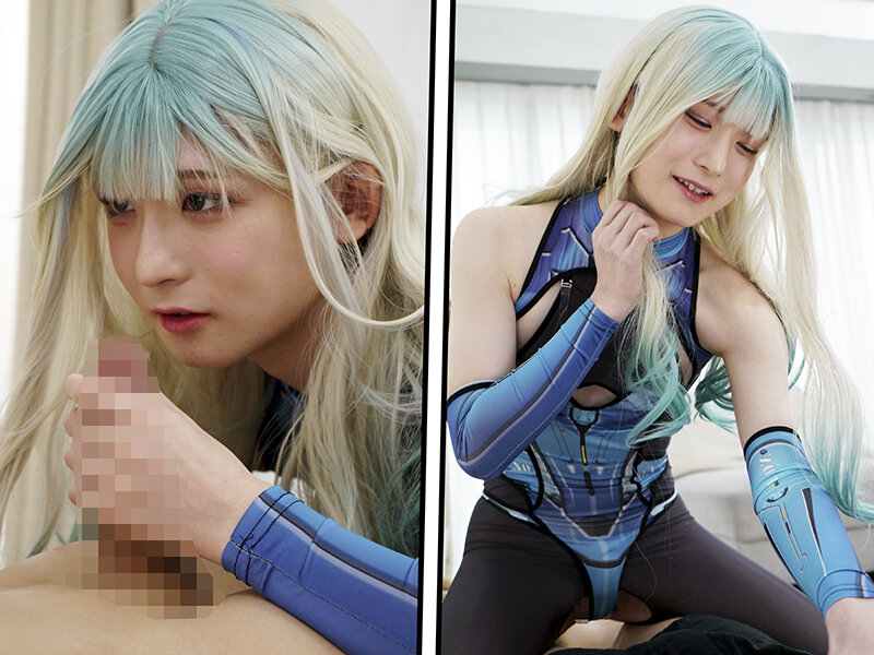 〈アナル〉 連撃メスイキ！フル勃起Wペニクリ痴女のニューハーフ逆3Pハ...