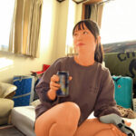 ＜素人＞ 「挿れたくなるじゃん」宅飲みでべろべろ状態、感度3000倍のあすかちゃんと中出しエッチ 『FANZA』