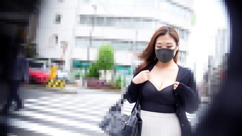 ＜素人＞ 痴●電車＃019 バスト100cm爆乳Hカップの露出女 『F...