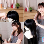 ＜素人＞ 新人 最近男性に触れたのはお仕事だけ… 郊外で働く美容師のタマゴ中出しAV DEBUT！！ 夢乃陽菜 『FANZA』