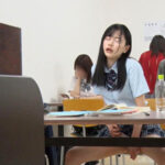 ＜素人＞ 図書館に受験勉強をしにきた【公立校に通う黒髪スレンダー美少女J○】に媚薬をたっぷり塗ったチンポで即ハメしたらアヘ顔で痙攣するほど感じてイキまくった 『FANZA』