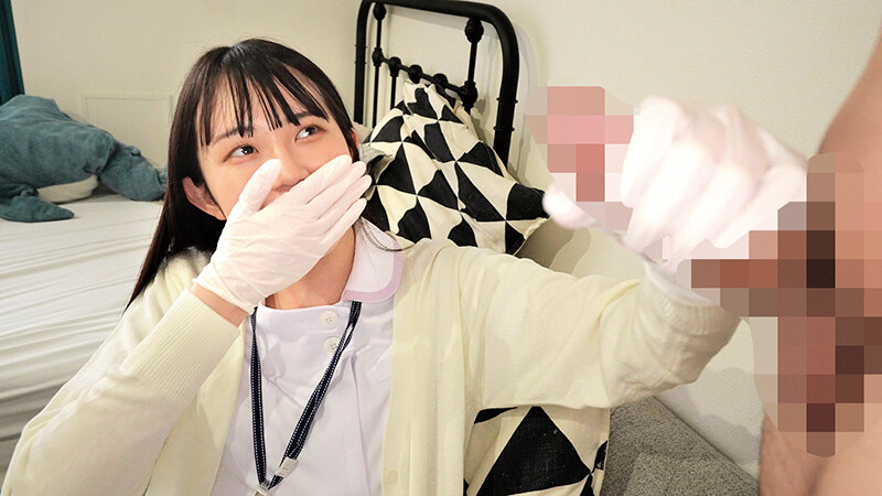 ＜素人＞ 天使みたいに優しくて可愛いナースさん！「あなたの自宅で早漏に...