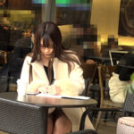 ＜素人＞ 【とにかく可愛い×頭脳明晰×エロ巨乳=これ最強！】大学前カフェでお勉強中JDは奇跡の巨乳でパイズリ天国！プリプリ桃尻も激シコ天国☆イキまくる敏感体質！おかわりピストンでイカせまくってセフレにしてみた件 『FANZA』