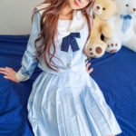 ＜素人＞ 【お宝個人撮影】ティーン雑誌学生モデル アリスちゃん。令和育ちの美人学生 プラベリアルSEX 原宿セーラー服でハメ撮り中出しビデオ流出 『FANZA』