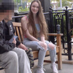 ＜素人＞ ロスでナンパした失恋したばかりの女子大生が美乳ぷるるん中出しAVデビュー ヘーゼル（22） 『FANZA』