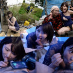 ＜素人＞ 「汚いカラダ舐めしゃぶってあげる」下品な蛇舌美女が行く！いきなりホームレス逆ナンパ 辻井ほのか 『FANZA』