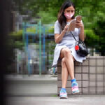 ＜素人＞ 痴●電車＃024 スタイル抜群のUSA留学生を集団痴● 『FANZA』