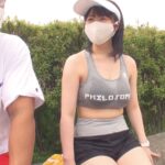＜素人＞ ジョギング爆乳娘 リク（I-cup） 乳首浮き出るノーブラボインをユッサユサ揺らして無意識に挑発してくる脇甘い系女子 『FANZA』