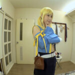 ＜素人＞ 人妻ママにコスプレさせたら恥ずかしい思いで欲情 濡れまくり！着たまま生挿入ガン突きピストン生中出し 『FANZA』