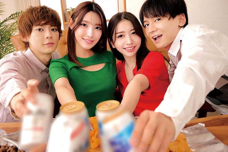 ＜素人＞ 大乱交合コン開催！都合のイイ絶倫ビッチ美女vsイケメン！本能...