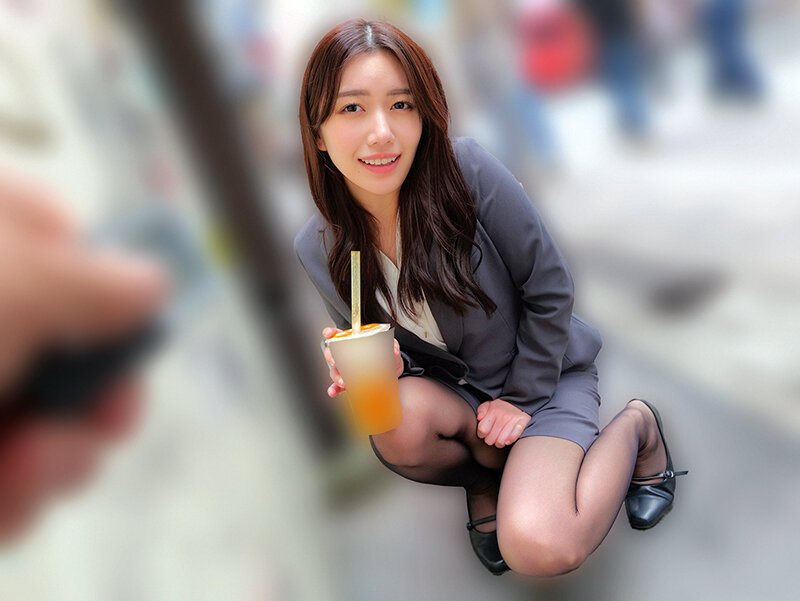 ＜素人＞ 素人美少女とリモコンバイブお散歩9ー黒パンストOL編ー「もう...