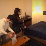 ＜素人＞ ●校生盗撮 エッチに興味津々なJ系が、マッチングアプリで知り合った真面目男子を誘惑 『FANZA』