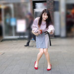 ＜素人＞ 街角こっそり絶頂//ビンカンJDまこちゃん//「恥ずいけど…気持ちイイだもんww」興奮MAX中出しSEX＆極太ディルドオナニー大絶頂 『FANZA』