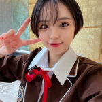 ＜素人＞ 【アフスク☆セックス】身長147cmの超ミニ系J〇！！かわいい笑顔に大興奮！！小さくてもエロさは人一倍強い変態ボディに大量中出し！！ 『FANZA』