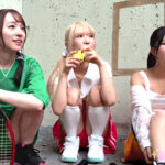 ＜素人＞ 【流出映像】 大学女子テニスサークル女子4人組が先輩OB達と乱交Party【かの、ゆか、りな、なな】～りな＆なな編～ 『FANZA』