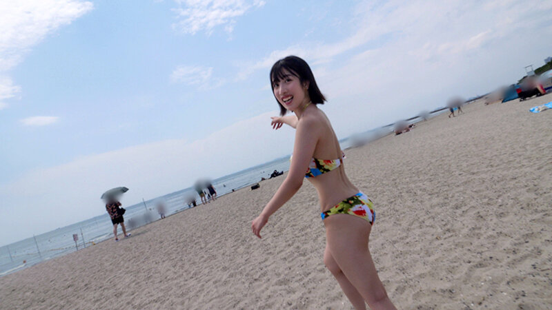 ＜素人＞ 【アフスク☆セックス】真夏のビーチでセフレガールと楽しいバカ...