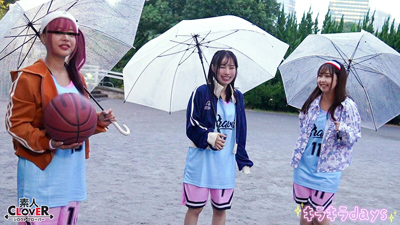 ＜素人＞ 【流出映像】大学バスケサークル女子4人組が《バスケ街コン》で...