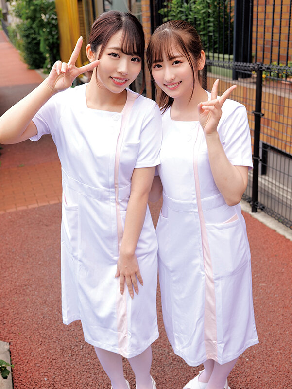 ＜素人＞ Wカワイイ看護師さん！オナニーじゃないと射精できない遅漏チ○...