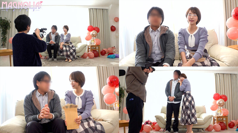 ＜素人＞ 『メモリアルヌード撮影中の人妻に共演男性モデルが夫よりもはる...