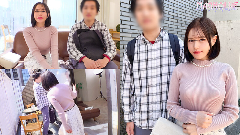 ＜素人＞ 『清楚な人妻限定！マジックミラー越しに居る旦那の前でノーハン...