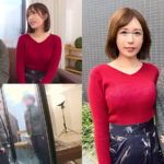 ＜素人＞ 『清楚な人妻限定！マジックミラー越しに居る旦那の前でノーハンドコンドーム装着チャレンジ！』押しに弱い巨乳人妻！肉厚な尻に敏感マ●コ！旦那の視線を気にしながらも快感には抗えない！遂にはゴムを外して禁断の生ハメ不倫セックス！【街角素人モニタリング…彩奈リナ 『FANZA』