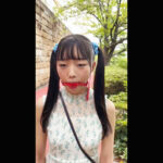 ＜素人＞ イラマチオで興奮する淫乱喉マ〇コのガリガリ娘さん【悲】 『FANZA』