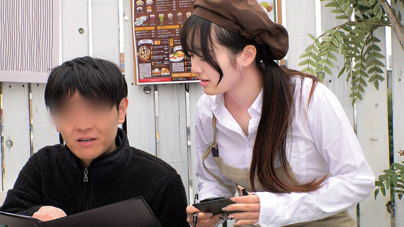 ＜素人＞ カフェスタッフ 拘束スローピストン過激わい○つFUCK 膣奥...