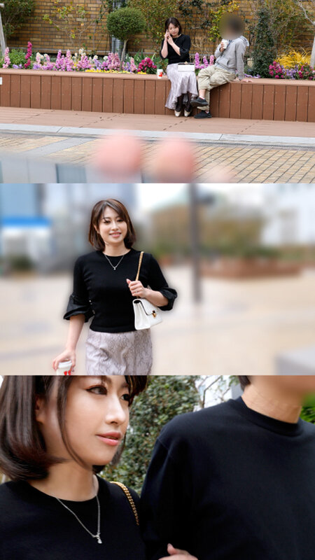 ＜素人＞ デート放棄！発情しまくり人妻、夫そっちのけで不倫チンポに即挿...
